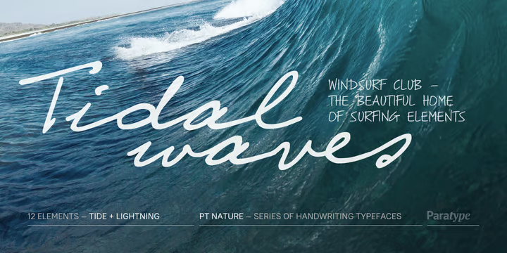PT Nature Font free download preview 4 – Typeface font