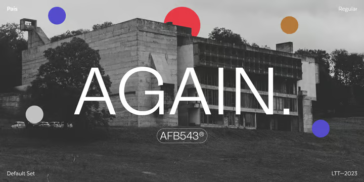 Pais Font Family free download preview 9 – Sans Serif Fonts font