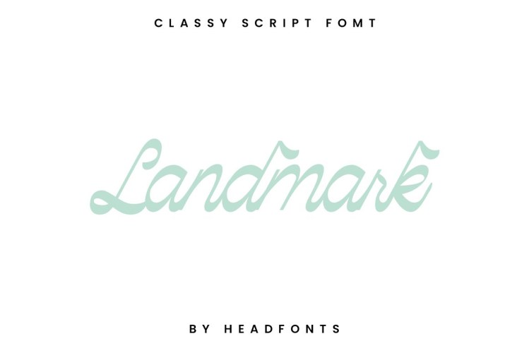 Palmhead Classy Script Font free download preview 1 – Script And Handwritten font