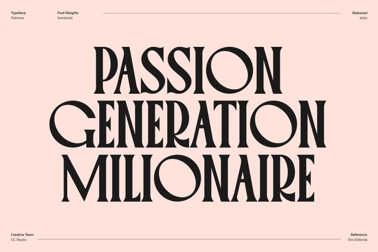 Palmore Font free download preview 10 – Display Fonts font