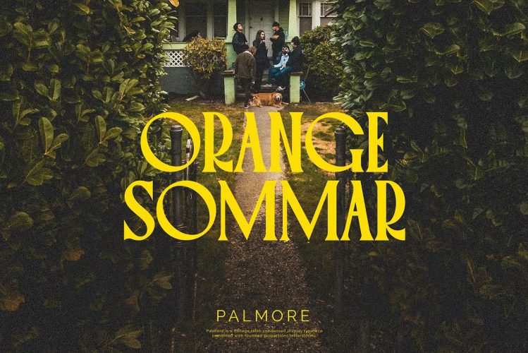 Palmore Font free download preview 7 – Display Fonts font