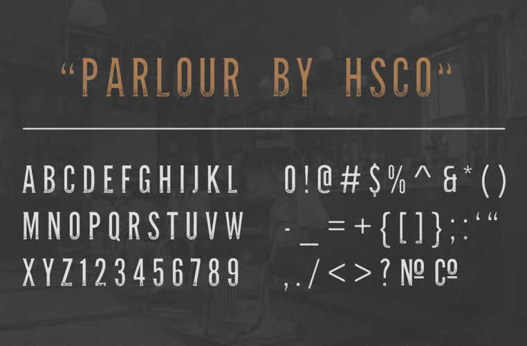Parlour Font free download preview 2 – Serif Fonts font