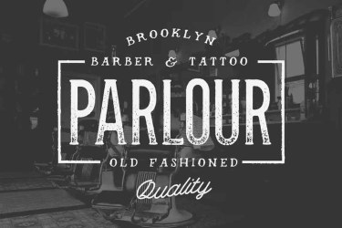 Parlour Font free download – Display font preview