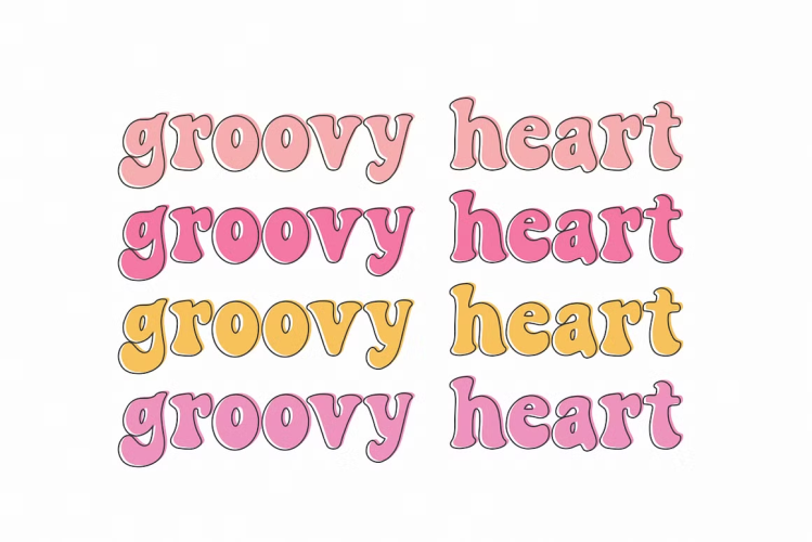Peace & Love Font free download preview 2 – Display Fonts font