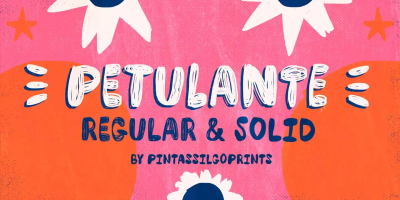 Petulante Font Family free download – Font Family font preview
