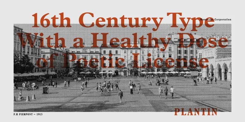Plantin Font preview 3 – Serif Fonts font sample