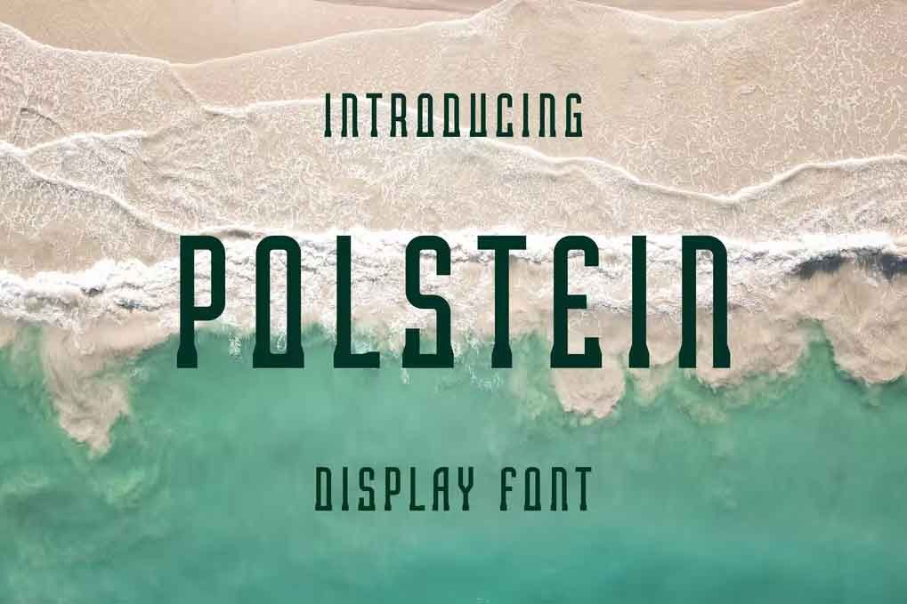 Polstein Font free download – Sans Serif Fonts font preview image for Windows and Mac