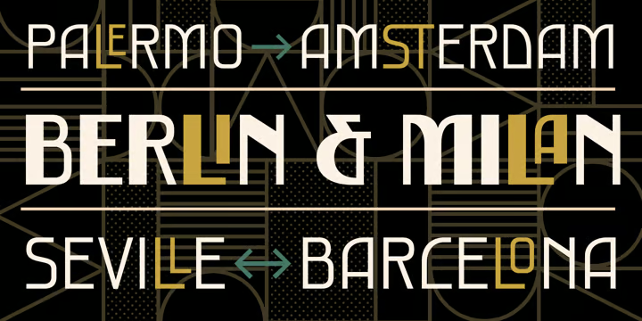 Potenciarte Font Family free download preview 1 – Typeface font