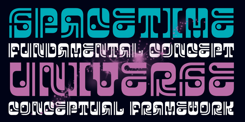 Processor Font free download preview 3 – Display Fonts font