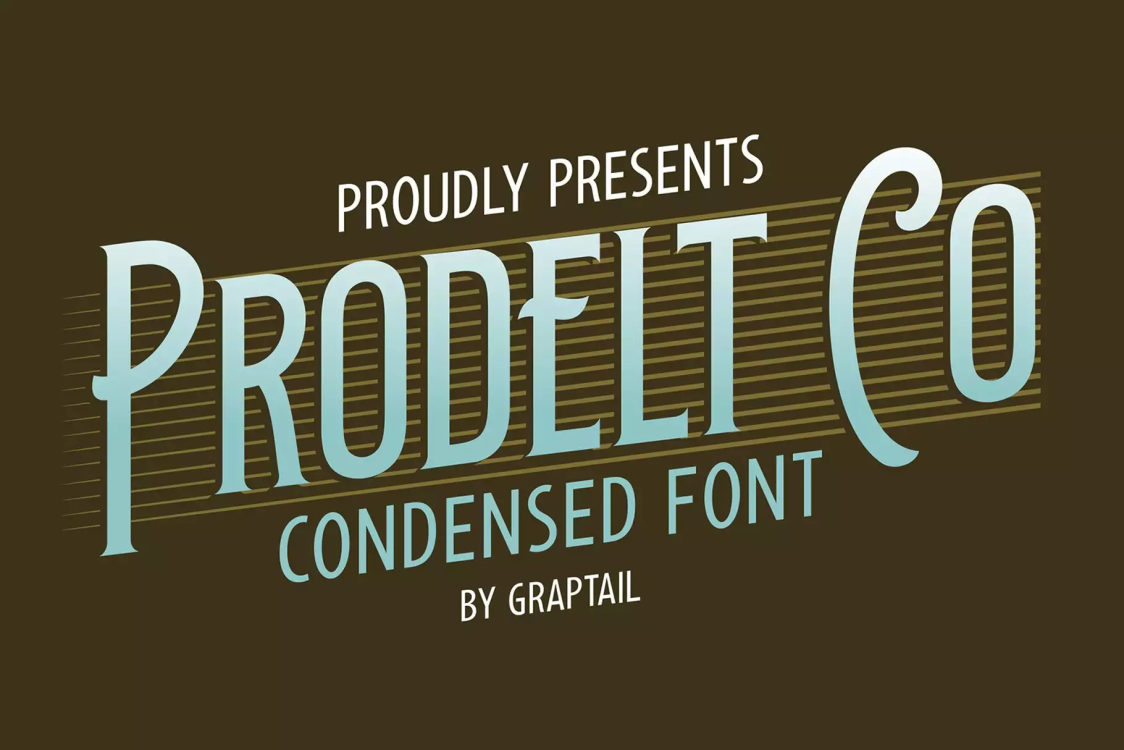 Prodelt Co Font Family free download – Font Family font preview image for Windows and Mac