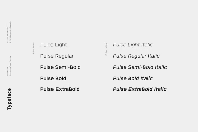 Pulse Font free download preview 3 – Sans Serif Fonts font