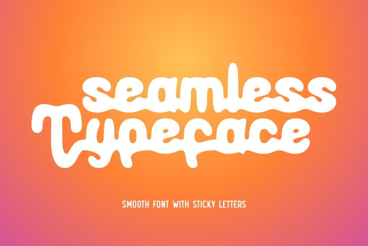 Qimzy – Smooth Sticky Font free download preview 2 – Display Fonts font