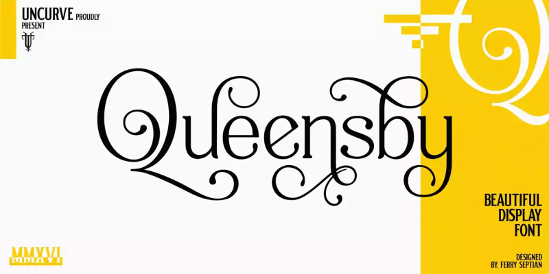 Queensby Font free download preview 4 – Serif Fonts font