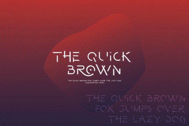 Quick Game Font free download preview 6 – Display Fonts font
