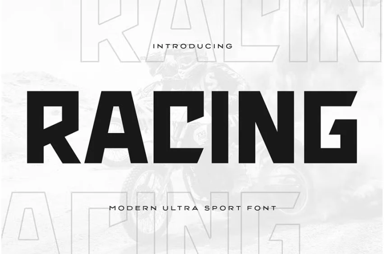 Racing Font free download preview 8 – Sans Serif Fonts font