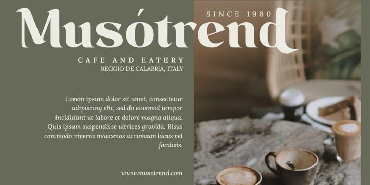 Railing Font free download preview 2 – Display Fonts font