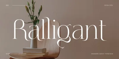 Ralligant Font preview