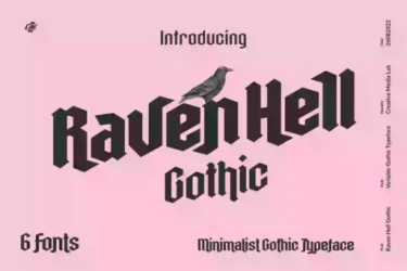 Raven Hell Font free download – Sans Serif font preview