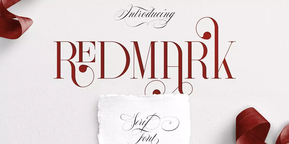 Redmark Font free download – Serif Fonts font preview image for Windows and Mac