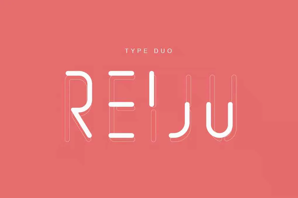 Reiju Font free download – Serif Fonts font preview image for Windows and Mac