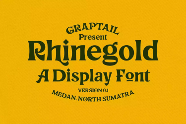 Rhinegold Font free download – Display font preview