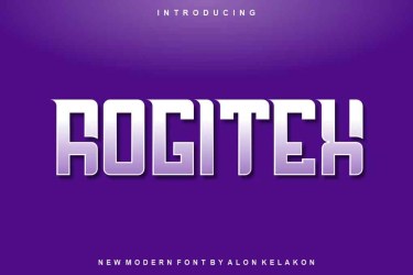Rogitex Font free download – Headlines font preview