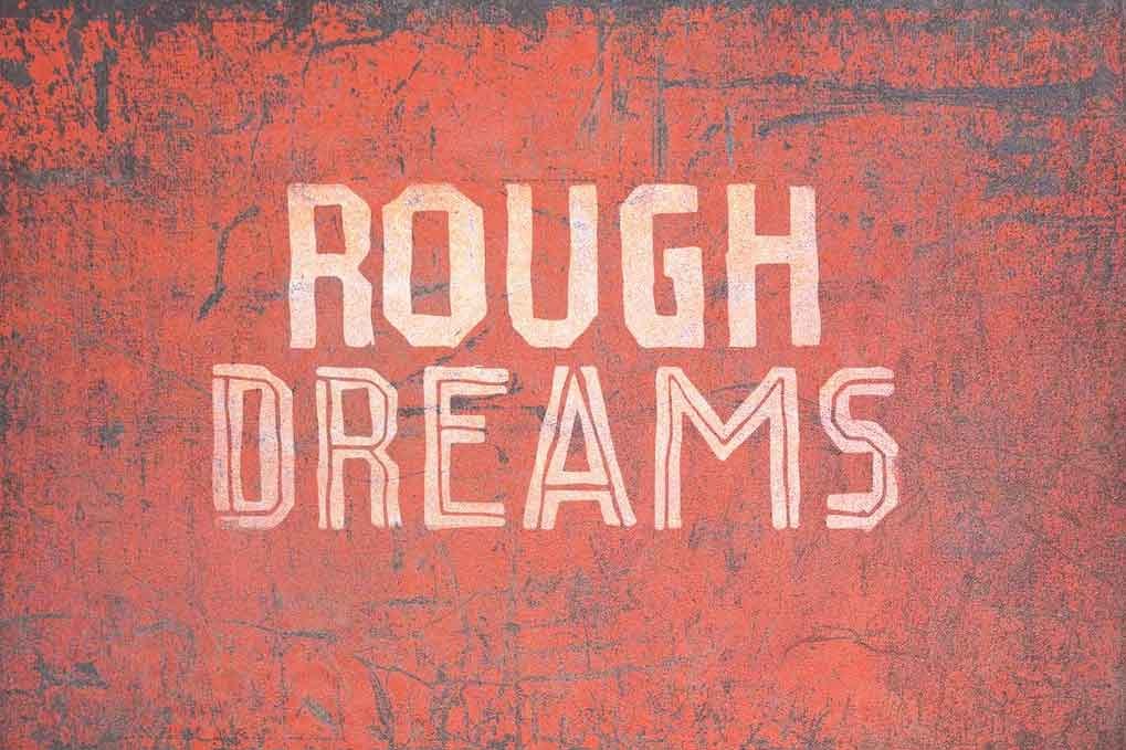 Rough Dreams Font free download – Sans Serif Fonts font preview image for Windows and Mac