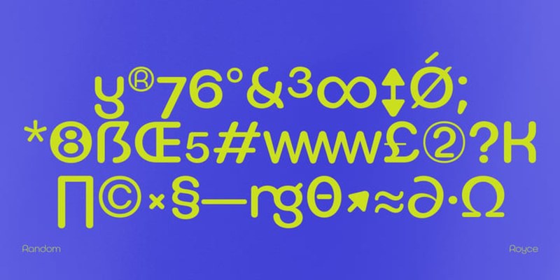 Royce Font Family free download preview 7 – Font Family font
