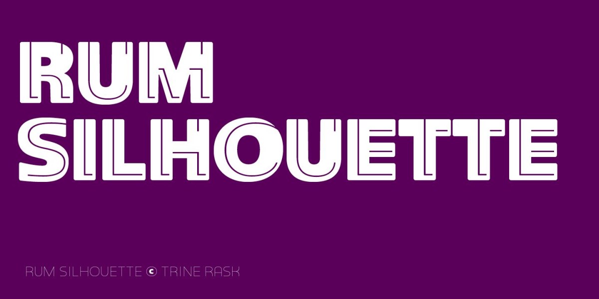 Rum Silhouette Font free download – Display Fonts font preview image for Windows and Mac