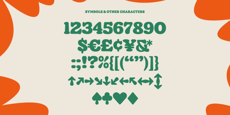 SG Gluper Font free download preview 3 – Display Fonts font