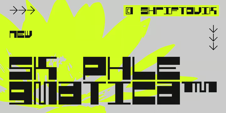SK Phlegmatica Font free download preview 1 – Typeface font
