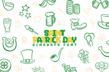 Saint Patrick Day Font free download – Decorative Fonts font preview