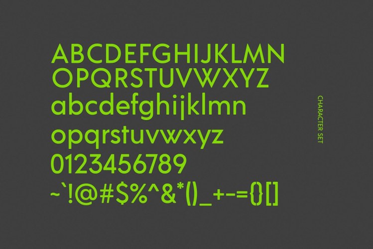 Salimo Gothic Sans Serif Font free download preview 4 – Sans Serif Fonts font