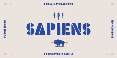 Sapiens Font Family free download – Font Family font preview