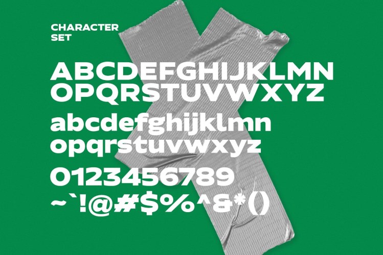 Sattire Expanded Sans Display Font free download preview 3 – Display Fonts font