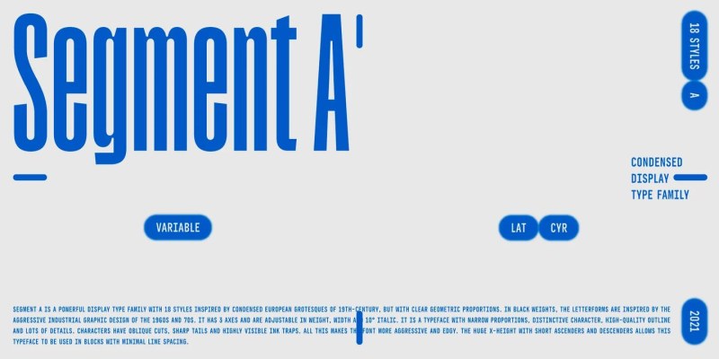 Segment A Font Family free download preview 5 – Sans Serif Fonts font
