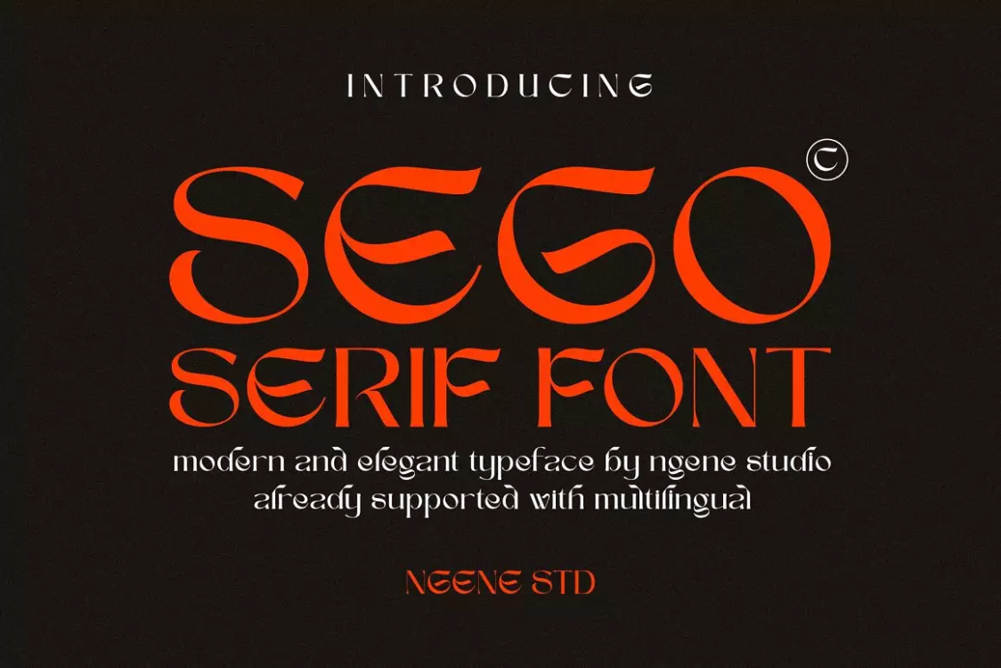 Sego Serif Font free download – Serif Fonts font preview image for Windows and Mac