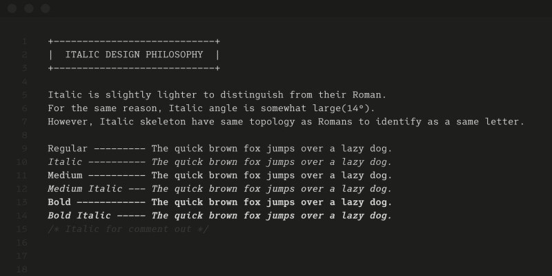 Senpai Coder Font Family free download preview 10 – Font Family font