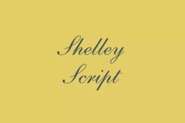Shelley Script Font free download – Script And Handwritten font preview