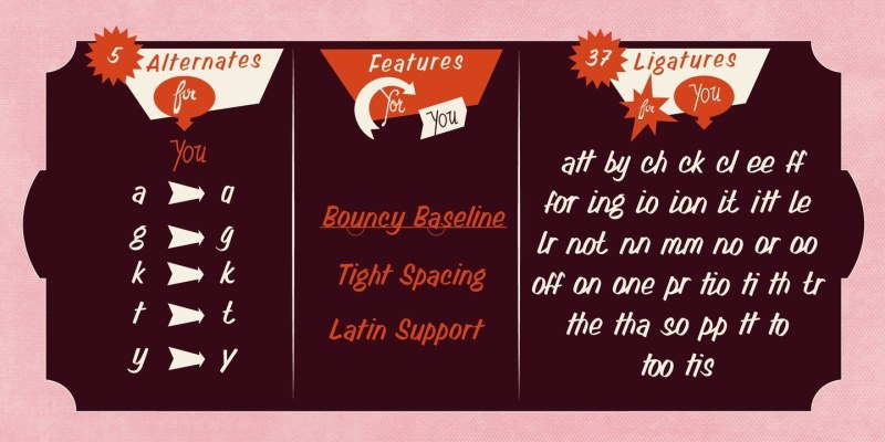 Signsurfers Script Font Family free download preview 2 – Script And Handwritten font