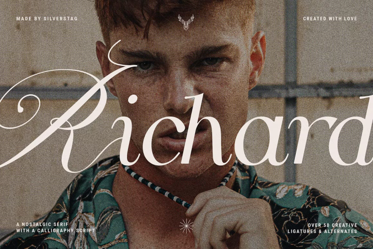 Silver Garden Font free download preview 5 – Serif Fonts font