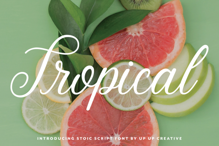 Stoic Font free download preview 4 – Script And Handwritten font