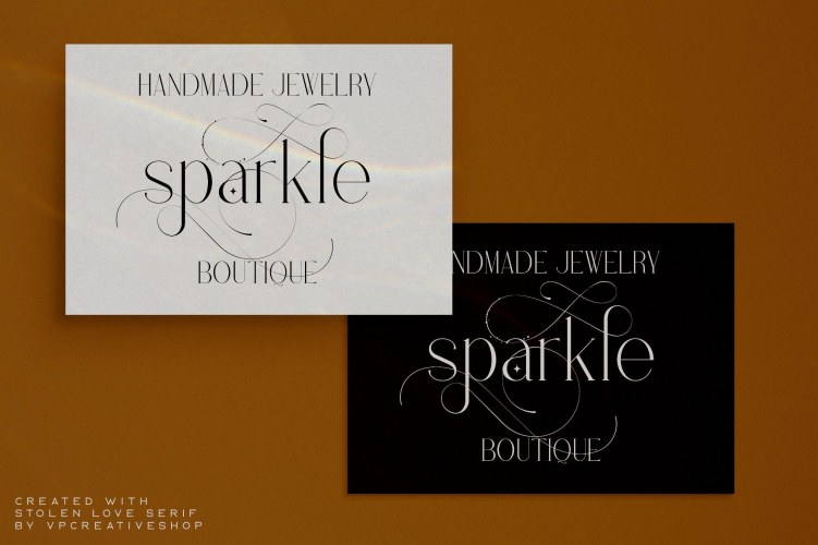 Stolen Love Font Family free download preview 1 – Font Family font