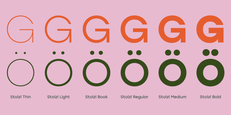 Stolzl Font free download preview 3 – Display Fonts font