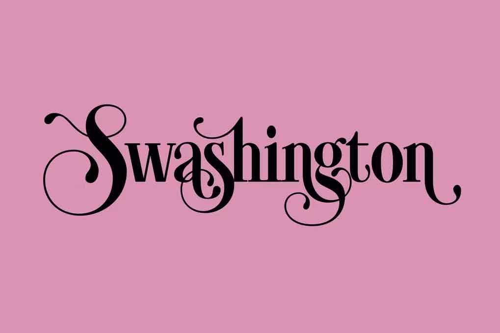 Swashington Font free download – Decorative Fonts font preview image for Windows and Mac