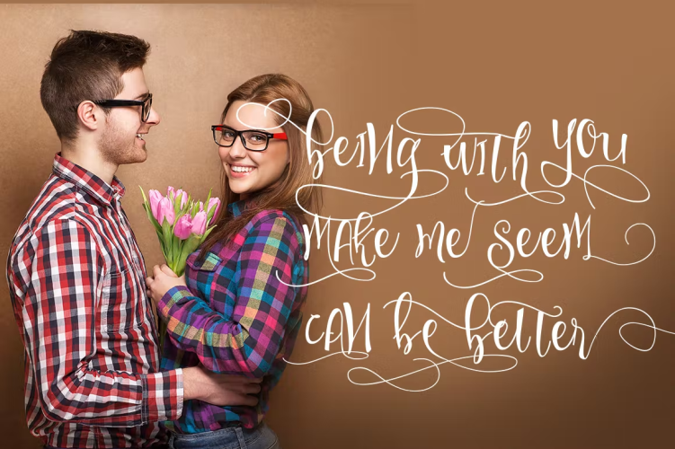 Sweetline Beautiful Script Font free download preview 2 – Script And Handwritten font