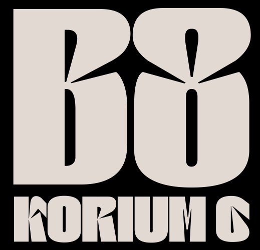 T1 Korium Font Fsmily free download preview 4 – Display Fonts font