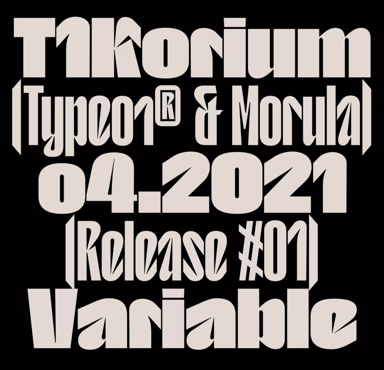 T1 Korium Font Fsmily free download – Display Fonts font preview image for Windows and Mac