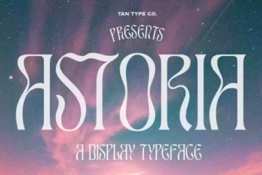 TAN ASTORIA Font free download – Display Fonts font preview