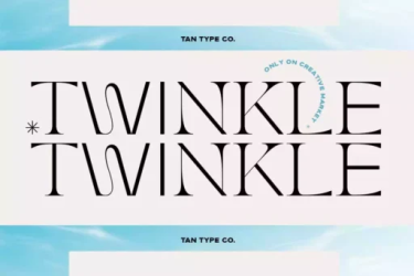 TAN TWINKLE Font free download – Sans Serif font preview